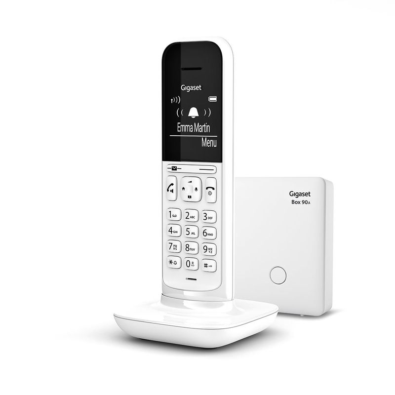 Gigaset-CL390A-Telefono-analogico-DECT-Bianco