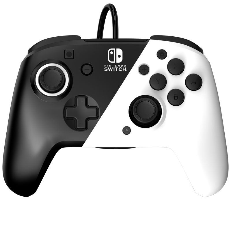 PDP-OLED-REMATCH-Nero-Bianco-USB-Gamepad-Nintendo-Switch-Nintendo-Switch-OLED