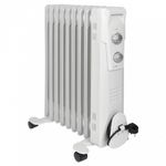 Clatronic RA 3736 Interno Bianco 2000 W Riscaldatore ambiente elettrico a olio