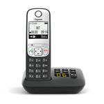 Gigaset Telefono cordless Gigaset A690A con segreteria - nero