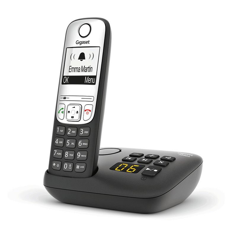 Gigaset-A690A-Telefono-analogico-DECT-Nero