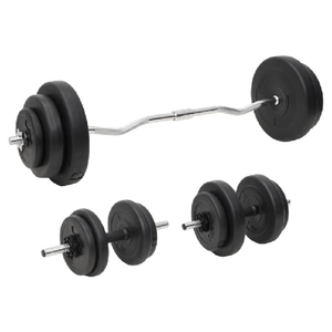 Set Bilanciere e Manubri con Dischi 60 kg