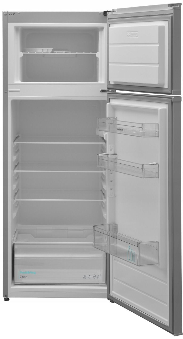 Sharp-SJ-FTB01ITXLF-frigorifero-con-congelatore-Libera-installazione-212-L-F-Acciaio-inossidabile