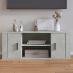 Mobile per TV Grigio Cemento 100x35x40 cm Legno ingegnerizzato