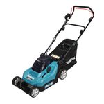 Makita DLM382PM2 tagliaerba Batteria Nero, Blu