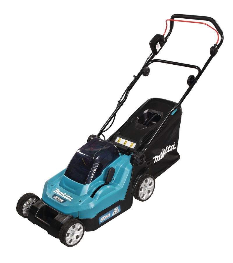 Makita-DLM382PM2-tagliaerba-Batteria-Nero-Blu