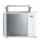 Braun HT 5010 2 fetta/e 1000 W Acciaio inossidabile, Bianco