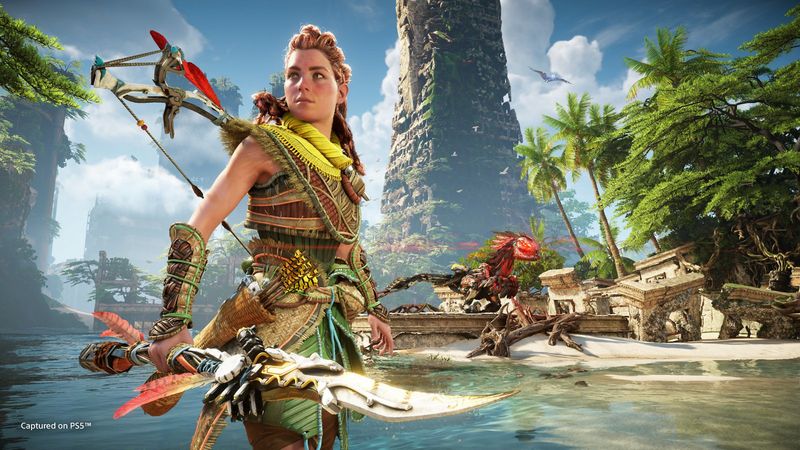 Sony-Horizon--Forbidden-West-Standard-Edition-Arabo-Tedesca-ESP-Francese-ITA-Giapponese-Polacco-Portoghese-Russo-PlayStation-5