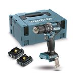 Makita-DHP487RAJ-trapano-25500-Giri-min-Senza-chiave-Nero-Turchese