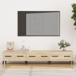 vidaXL Mobile Porta TV Rovere Sonoma 150x34,5x30 cm Legno ingegnerizzato