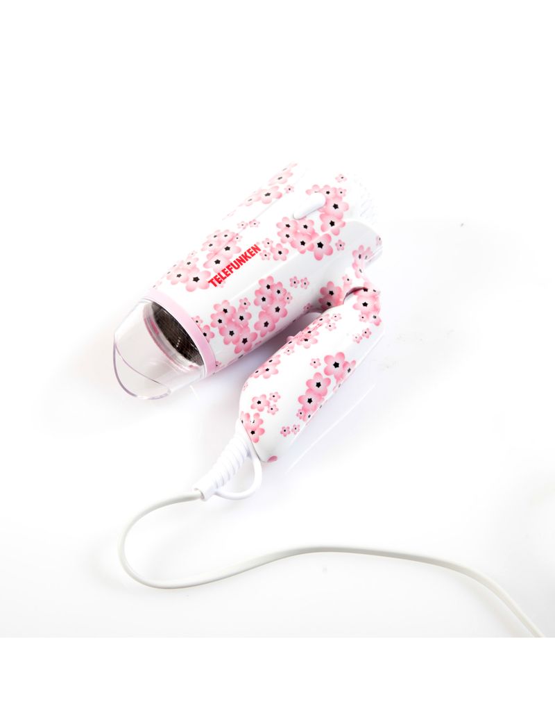 Telefunken-M01844-asciuga-capelli-1400-W-Rosa-Bianco