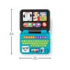 Fisher-Price-Laugh-and-Learn-Ridi-e-Impara-Il-Mio-Primo-Laptop-Edizione-italiana-Giocattolo-Elettronico-con-Contenuti-Educativi-Smart-Stages