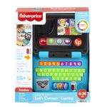 Fisher-Price-Laugh-and-Learn-Ridi-e-Impara-Il-Mio-Primo-Laptop-Edizione-italiana-Giocattolo-Elettronico-con-Contenuti-Educativi-Smart-Stages