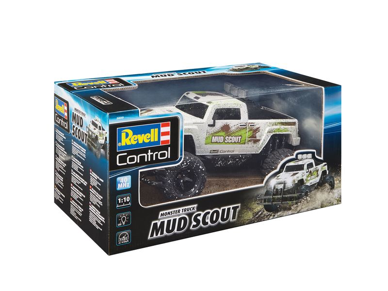 Revell-New-Mud-Scout-modellino-radiocomandato--RC--Camion-su-strada-Motore-elettrico