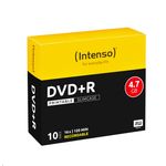 Intenso DVD+R 4.7GB, Printable, 16x 4,7 GB 10 pz