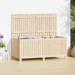 vidaXL Contenitore da Giardino 147x68x64 cm in Legno Massello di Pino