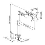 Techly-Supporto-da-scrivania-per-Monitor-13-27---braccio-lungo-inclinabile--ICA-LCD-502BK-