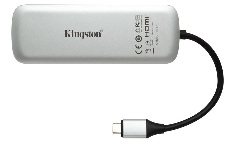 Kingston-Technology-Nucleum-USB-3.2-Gen-1--3.1-Gen-1--Type-C-Argento