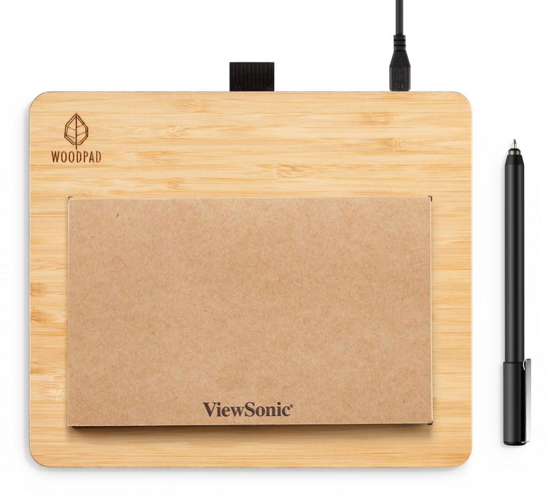 Viewsonic-PF0730-I0WW-tavoletta-grafica-Legno-5080-lpi--linee-per-pollice--USB