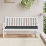 vidaXL Cuscino per Panca Nero 150x50x3 cm in Tessuto Oxford