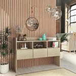 vidaXL Credenza Rovere Sonoma 105x30x70 cm in Truciolato