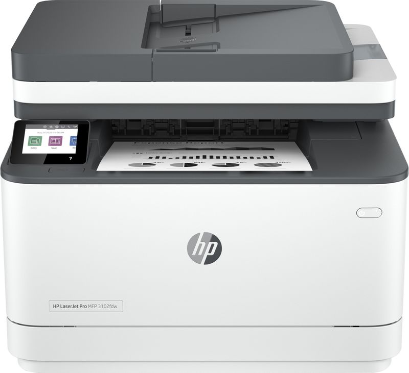 HP-LaserJet-Pro-Stampante-multifunzione-3102fdw-Bianco-e-nero-Stampante-per-Piccole-e-medie-imprese-Stampa-copia-scansione-fax-Stamp