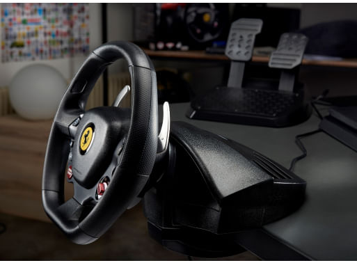 Thrustmaster-T80-Ferrari-488-GTB-Edition-Nero-Sterzo---Pedali-Digitale-PlayStation-4