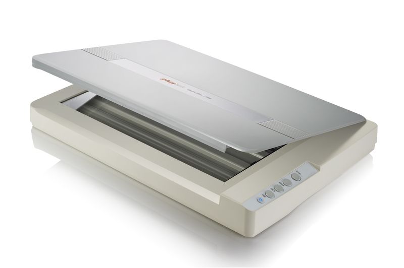 Plustek-OpticSlim-1180-Scanner-piano-1200-x-1200-DPI-A3-Argento-Bianco