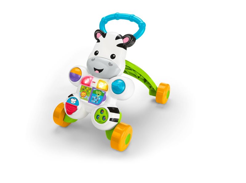 Mattel-Zebra-Primi-Passi-Spingibile-Giocattolo-Elettronico-Educativo-con-Musica-e-Suoni-per-Bambini-di-6---Mesi