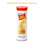 San carlo chips dore' classico 28 barattoli da 100 gr