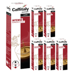 Caffitaly system intenso espresso vivace e caffe box da 60 capsule