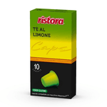 Ristora 10 capsule te' al limone compatibili nespresso