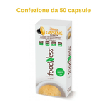 Foodness ginseng coffee compatibile nespresso 50 capsule