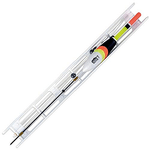 Lineaeffe Montature Terminali Pronti da Pesca Lenza Colore Bianco Nightlight 4.5 mm Galleggiante 3 g Misura Amo 8 Mare Fiume Lago