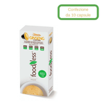 Foodness ginseng compatibile nespresso 10 capsule *** fraganza ginseng coffe, confezione 1