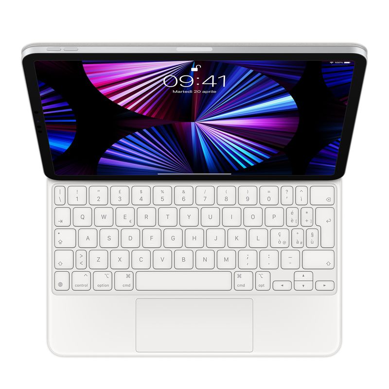 Apple-Magic-Keyboard-per-iPad-Pro-11---terza-gen.--e-per-iPad-Air--quarta-gen.----Bianco