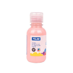 Bottiglia Tempera Milan 125ml - Tappo Dispenser - Asciugatura Rapida - Miscelabile - Colore Rosa Pallido