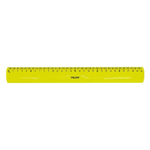 Righello Milan flessibile e resistente - Lunghezza 30 cm - Colore giallo traslucido