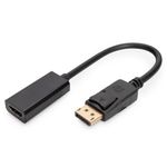 Digitus Cavo Adattatore Displayport Connettori Dp Maschio - Hdmi Femmina Cm. 15