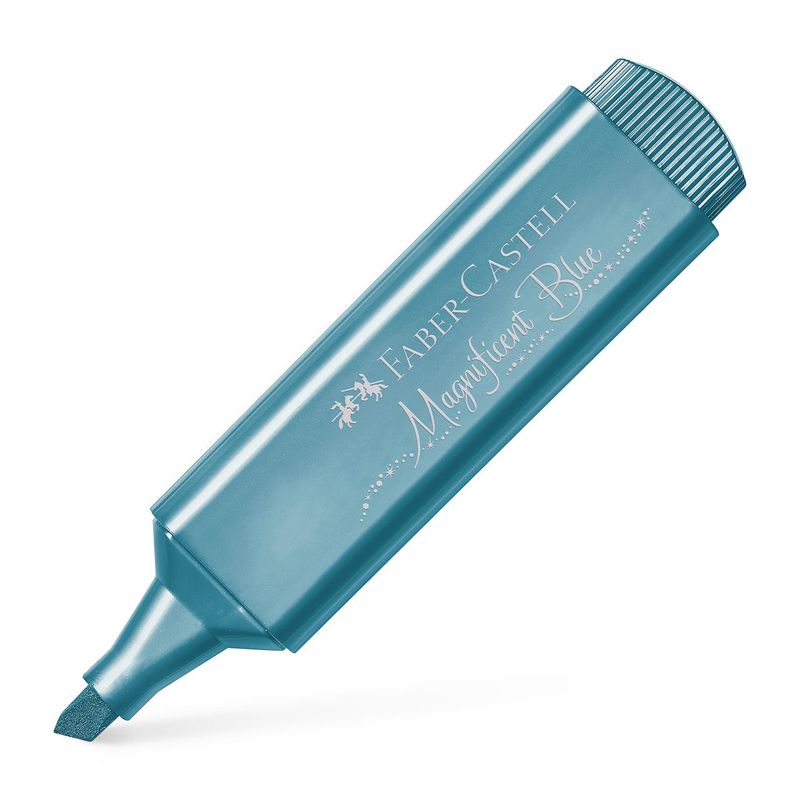 Faber-Castell-Confezione-10-Evidenziatore-Texmetallic-Blu