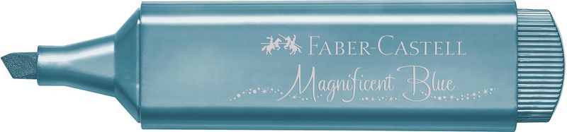 Faber-Castell-Confezione-10-Evidenziatore-Texmetallic-Blu