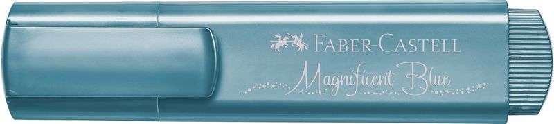 Faber-Castell-Confezione-10-Evidenziatore-Texmetallic-Blu