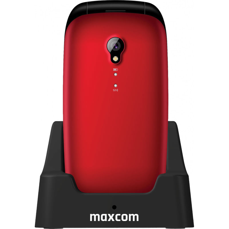 MaxCom-MM816-61-cm--2.4---78-g-Rosso-Telefono-per-anziani