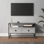 vidaXL Mobile Porta TV Grigio Sonoma 80x35x45 cm in Legno ingegnerizzato