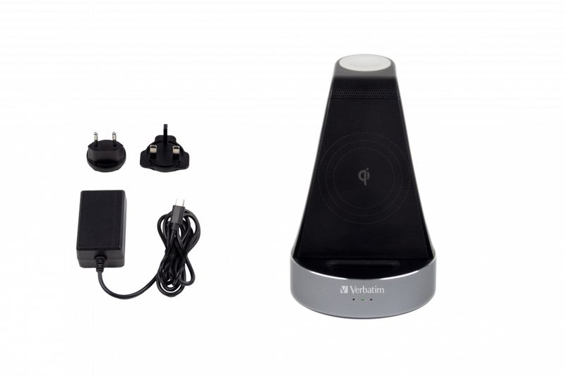 Verbatim-WCS-01-Universale-Nero-Carica-wireless-Interno