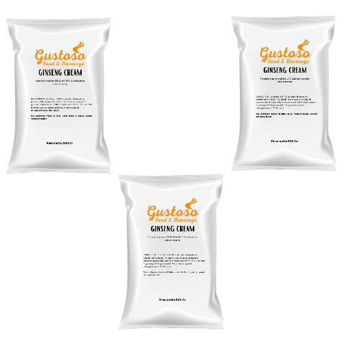 Preparato in polvere per bevanda calda al caffe' e ginseng 3 buste da 500 gr gustoso