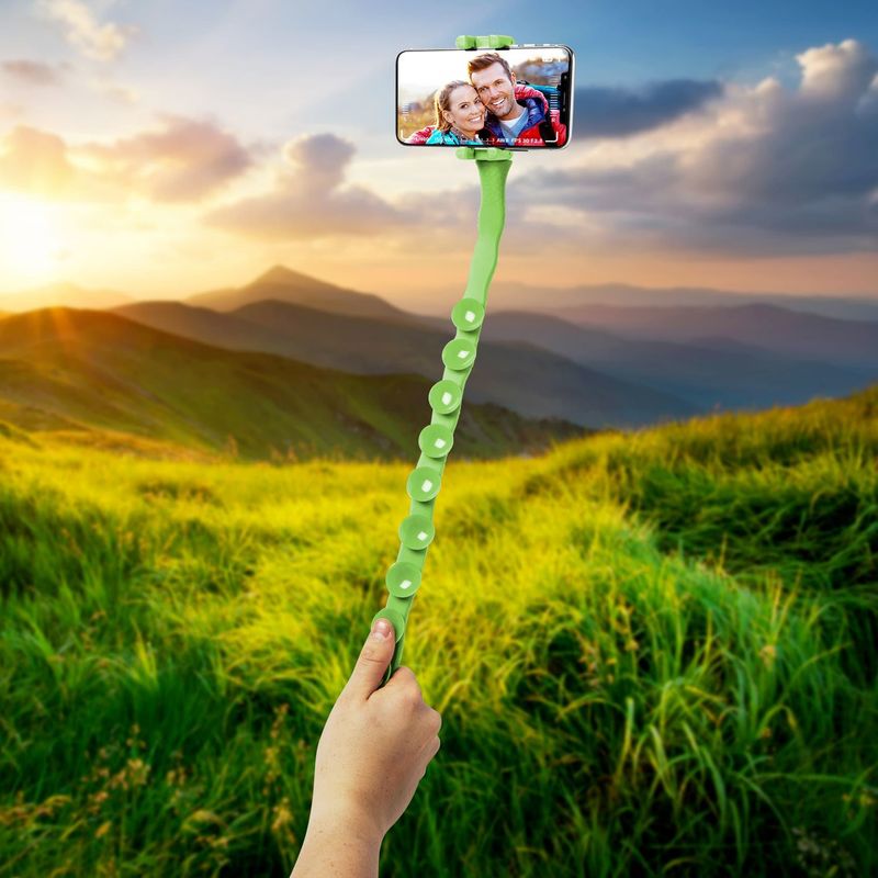 Celly-Snake-bastone-per-selfie-Universale-Verde