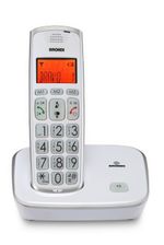 Brondi-Bravo-Gold-Telefono-DECT-Identificatore-di-chiamata-Bianco