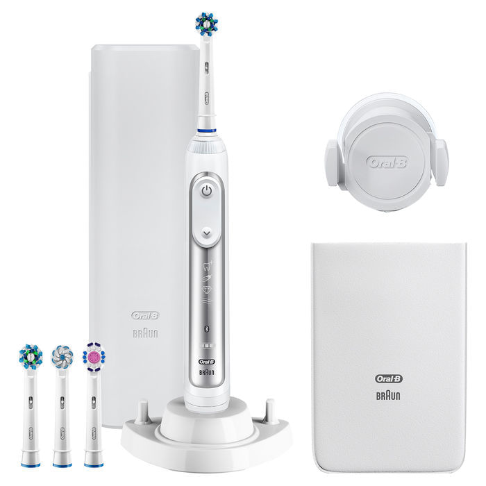 Braun-Oral-B-Genius-8600-Adulto-Spazzolino-oscillante-Argento