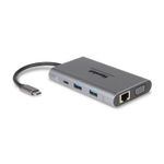 Hamlet HDKC-PD400V replicatore di porte e docking station per laptop Cablato USB 3.2 Gen 1 (3.1 Gen 1) Type-C Grigio